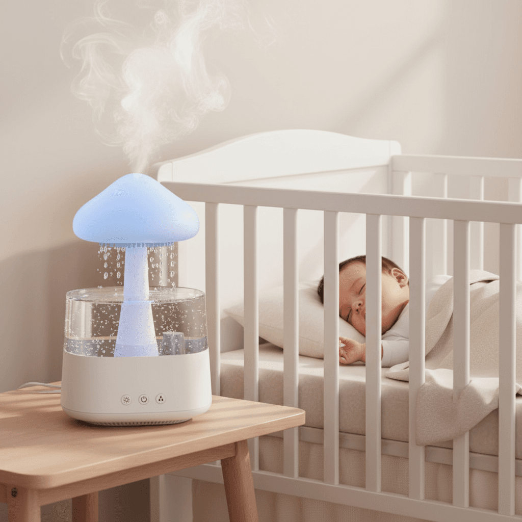 Zestaw Prezentowy "Magiczny Las": Rytuał Spokojnego Snu (Nawilżacz Deszczu + Olejki)